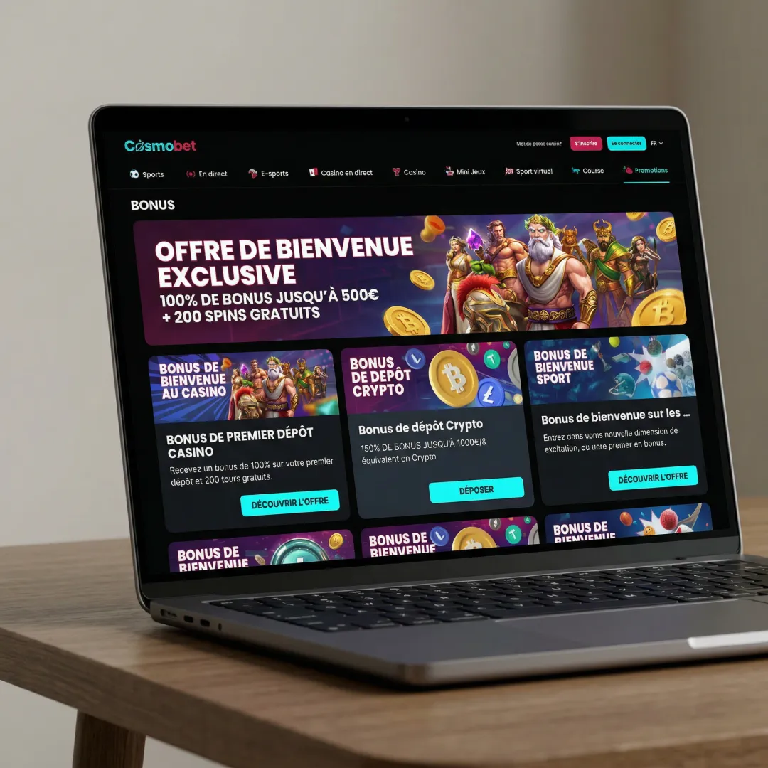 Bonus de bienvenue